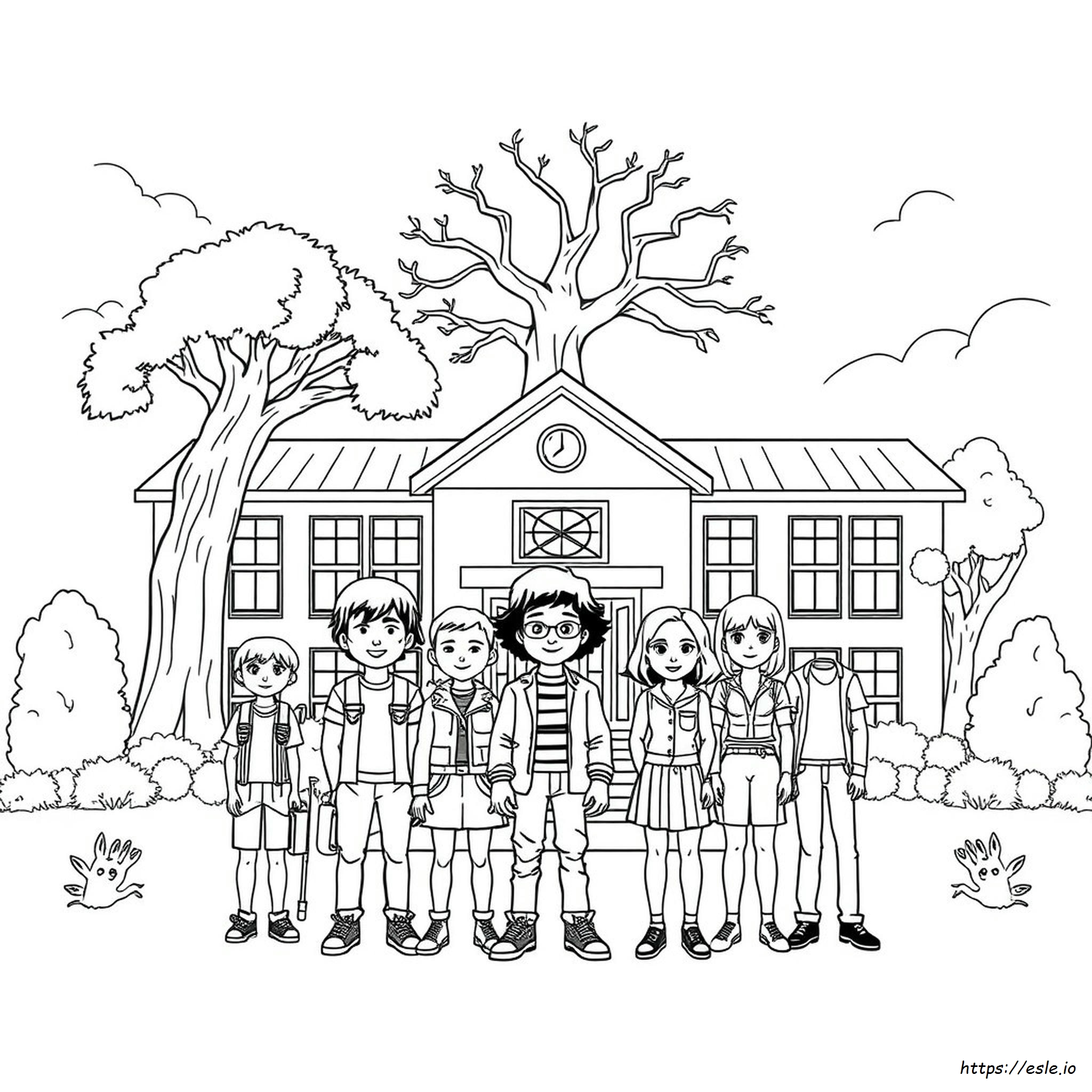 livro de colorir stranger things netflix
