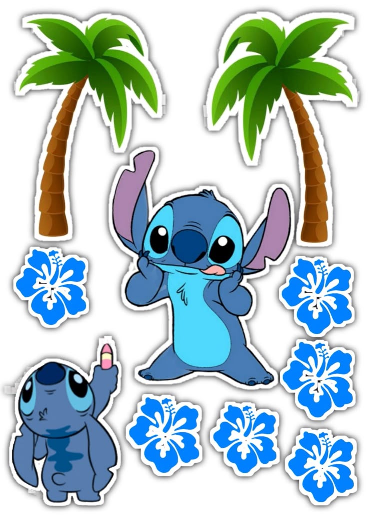 download topo de bolo stitch