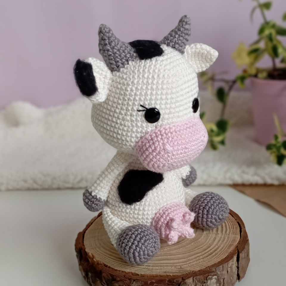 amigurumi de vaca